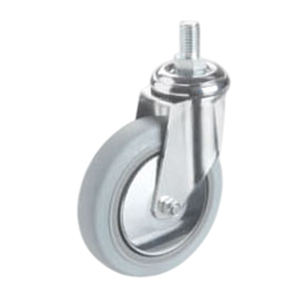 Roue de chariot industrielle de qualité supérieure à usage léger avec double roulement à billes Capacité de charge de 70 kg à 150 kg Diamètre de 80 à 152 mm - Product Image 5