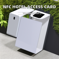 Tarjeta NFC NTAG215 Resistente al Agua de Alta Calidad Hecere, 13.56 MHz, con Código QR, para Redes Sociales