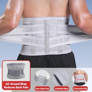 Ceinture de soutien lombaire ajustable unisexe pour correction de posture, respirante et droite, vente en gros - Product Image 4