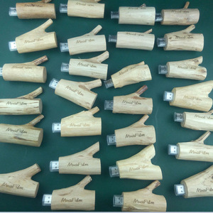 แฟลชไดรฟ์ USB 2.0 รูปทรงกิ่งไม้ธรรมชาติ  รับทำโลโก้ตามสั่งจากโรงงาน ความจุ 16GB/128GB รับประกัน 1 ปี  คืนสินค้าและเปลี่ยนสินค้าได้ - Product Image 3