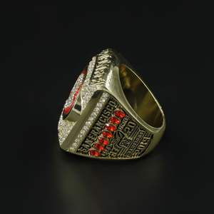 Anillo de Campeón de los San Francisco 49ers de 2019, Aleación de Zinc, Chapado en Oro Rosa, Juego de Anillos para Hombre, Recuerdo, Colección, Regalo de Cumpleaños - Product Image 2