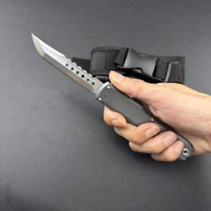 Micro Tech para Ultratech Gen III, cuchillo de camping plegable portátil, cuchillo de bolsillo con hoja de acero inoxidable, mango de aluminio - Product Image 5
