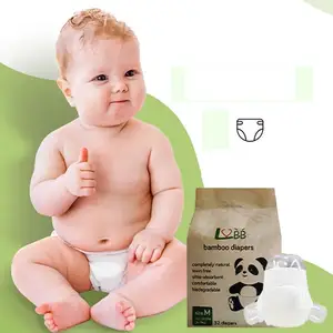 Baby Diaper Manufacture Organic Eco Friendly Biodegradable Disposable Baby Nappy