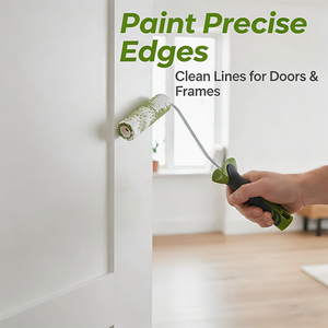 Lot de rouleaux à <span class=keywords><strong>peinture</strong></span> en éponge de 5 pouces, vente en gros d'usine, 10 recharges, 2 cadres, bac à <span class=keywords><strong>peinture</strong></span>, en vrac, pour usage professionnel et domestique - Product Image 5