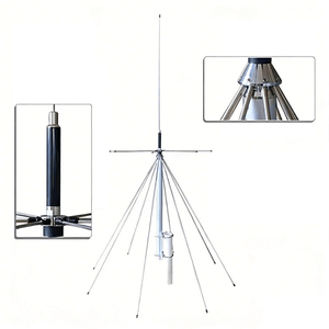 Antenne de station de base extérieure Discone omnidirectionnelle 25-3000 MHz Super Scanner - Product Image 4