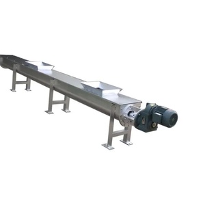 Automatische Edelstahl kleine flexible wellen lose <span class=keywords><strong>Spiral</strong></span> trogs ch necken förderer Hersteller für die Schlamme nt wässer ung - Product Image 3