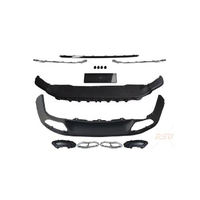 Pièces d'apparence d'automobile pour V W Magotan B8 Pare-chocs de voiture Pare-chocs avant Assy Upgrade B8 R-line 2016-2019
