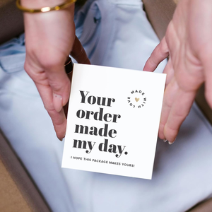 <span class=keywords><strong>Poster</strong></span> di Ringraziamento Personalizzato in Carta Offset e Carta Kraft per Piccole Imprese - Supporto per Aziende Locali - Product Image 3