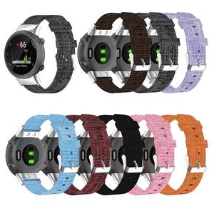 <span class=keywords><strong>Correa</strong></span> de nailon de tela transpirable con herramientas para Garmin Swim2, <span class=keywords><strong>correa</strong></span> de repuesto para reloj inteligente para Garmin <span class=keywords><strong>forerunner</strong></span> <span class=keywords><strong>45</strong></span> 45S - Product Image 1