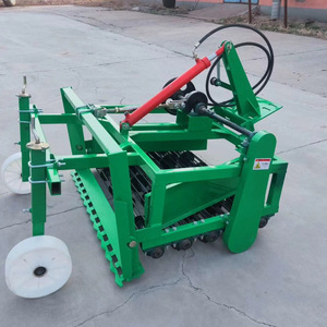 Mini-récolteuse d'ail à transmission par engrenages vert, haute productivité pour la récolte de l'ail - Product Image 2