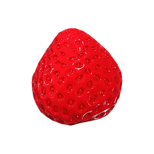 Jouet en forme de fraise Jincan super doux et esthétique, grand format, pour la décompression, simulation de rebond lent, jouet à pincer et à presser - Product Image 1