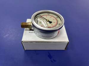 <span class=keywords><strong>ENERPAC</strong></span> G2535LM 유압 압력 게이지가 2.50. 얼굴 하부 마운트 글리세린 충전 10000 최대 psi - Product Image 2