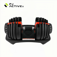 Ensemble d'haltères réglables à 15 positions, 24 kg / 525 lb - Musculation, fitness, haltérophilie, durable