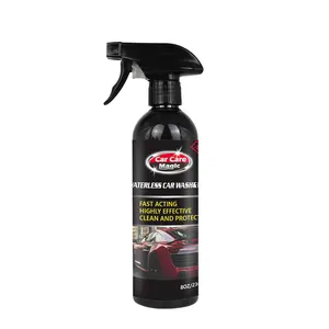 OEM无水洗车泡沫清洁剂汽车油漆清洁和光泽无水洗车和蜡