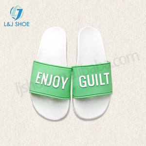 L & JShoe da <span class=keywords><strong>uomo</strong></span> Custom Logo morbido in PVC scivoli pantofola 3-D in <span class=keywords><strong>gomma</strong></span> slip in rilievo antiscivolo scarpe sandali - Product Image 5