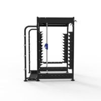 Máquina Smith Multifuncional 3D de Grado Profesional, Resistente, con Cable Crossover, Soporte para Sentadillas, Jaula de Potencia, Equipo de Fitness para el Hogar y Culturismo