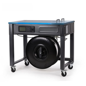 Commercial Semi Automatic Table Top Strapping Machine Plastic PP Band Packaging Machine Box Strapper Tool - Product Image 1