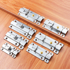 Modern Design 304 Stainless Steel Double-Headed Manual <b>Latch</b> Hotel 2inch 3inch Left Right Bedroom Toilet Sanitary Door - Product Image 5