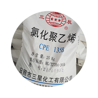 Résine de polyéthylène chloré de haute qualité, modificateur d'impact CPE, pour tuyaux en PVC, raccords de tuyaux, profilés, plaques