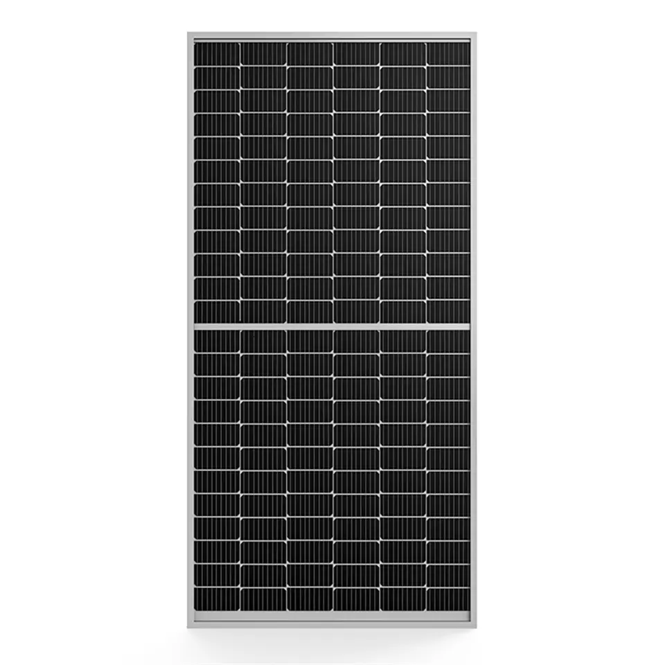 PowMr-Panel Solar monocristalino, 550W, IP68, 3 x Bypass, diodo, medio corte, módulo de vidrio individual/doble, monocristalino