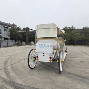 Carruaje Eléctrico al por Mayor, Carruaje Eléctrico para Bodas, Carruaje Eléctrico sin Caballos de Estilo Europeo para Turismo - Product Image 5