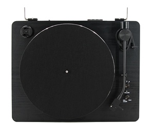 <span class=keywords><strong>Platine</strong></span> <span class=keywords><strong>vinyle</strong></span> à 3 vitesses à entraînement par courroie pour disques vinyles avec lecture <span class=keywords><strong>sans</strong></span> <span class=keywords><strong>fil</strong></span> et système HiFi avec haut-parleurs d'étagère - Product Image 5