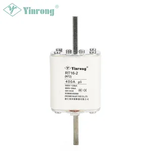 Yingrong 500 volts 690V 125 160 200 250 300 350 400A gG/gL fusíveis ligação NT2 fusível