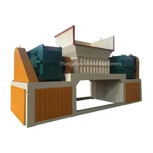 Plastic Recycling Machines Double-shaft Shredder Machine for Crushing Various Plastic and Rubber Products