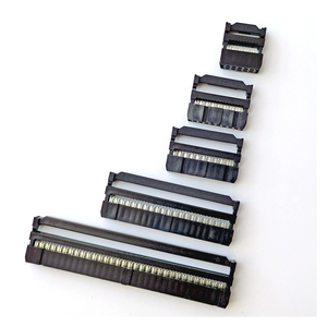 Conector IDC de 6, 8, 10, 12, 14 y 16 pines, cable plano de 2.54 mm de paso, cable a placa, conector FC rectangular hembra de doble fila, 3 unidades - Product Image 1