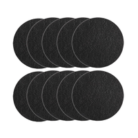 Filtre à charbon de bois remplaçable de haute qualité, filtre à charbon actif, chargement de filtres à compost pour poubelles de cuisine