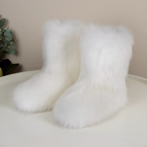 Botas <span class=keywords><strong>de</strong></span> nieve planas <span class=keywords><strong>de</strong></span> caña media SHUNLONG, estilo europeo-americano, cálidas para invierno, exportación transfronteriza, modelo K2, accesorios <span class=keywords><strong>de</strong></span> personaje - Product Image 3