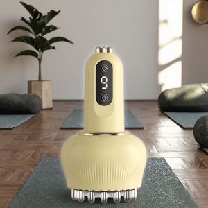 Electric Intelligent Meridian <b>Brush</b> Full Body Gua Sha <b>Back</b> Kneading Device Timing Control USB Rechargeable Face Leg Massager - Product Image 1