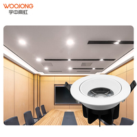 Woojongl LED Spot Light Plafonnier Downlight 5W 7W 9W 12W 6500K Température de couleur
