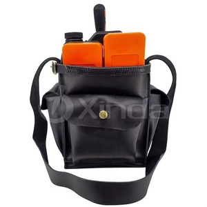 Sac à outils pour tronçonneuse en cuir végétalien multi-poches, durable, certifié BSCI, pour barre de tronçonneuse et outils d'entretien - Product Image 4