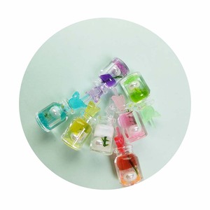 Figurines en résine Kawaii 3D en forme de bouteille de boisson, de tasse à crème glacée et de tasse ours, jouets lumineux pour maison de poupée, fournisseur chinois - Product Image 1