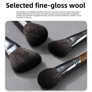 ชุดแปรงแต่งหน้าผมสังเคราะห์เนื้อนุ่ม14ชิ้นสำหรับผู้เริ่มต้นอุปกรณ์แต่งตาริมฝีปากแบบข้ามพรมแดน - Product Image 3