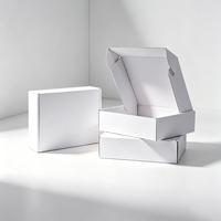Boîte d'emballage légère et pliable en carton ondulé pour livraison e-commerce, personnalisable avec impression, pour petits articles