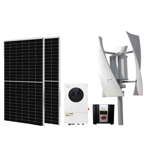 Sistema Completo de Generador Eólico con Paneles Solares Aero Dynamics y Banco de Energía para Productos Pequeños - Product Image 2