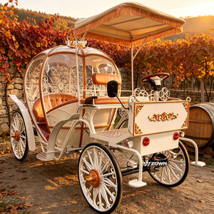 Chariot de parade en métal de haute qualité en forme de citrouille, pour célébrations, défilés, décoration, attractions touristiques et expositions - Product Image 1