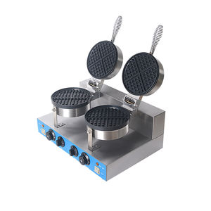 Profesional comercial <span class=keywords><strong>Hong</strong></span> <span class=keywords><strong>Kong</strong></span> Snack Waffle Maker y máquina de rollo de huevo en forma de corazón Nueva condición - Product Image 4