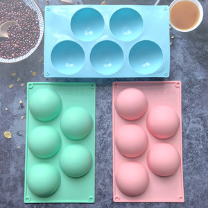 <span class=keywords><strong>Moule</strong></span> à chocolat <span class=keywords><strong>demi</strong></span>-sphère, moules en silicone ronds 3D pour la pâtisserie DIY, pudding, mousse, gâteau, <span class=keywords><strong>moule</strong></span> à bonbons, accessoires de cuisine - Product Image 2
