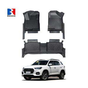 Alfombrillas de coche 5D de caucho 5DTPE ecológicas, impermeables y antideslizantes, personalizadas de fábrica, 3 piezas para Hyundai IX35 2018-2021 - Product Image 4