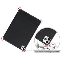 Étui pour tablette pour iPad Pro 11 à trois volets Smart Cover avec veille/réveil automatique Étui en cuir pour Apple iPad Pro 11 2022/2024