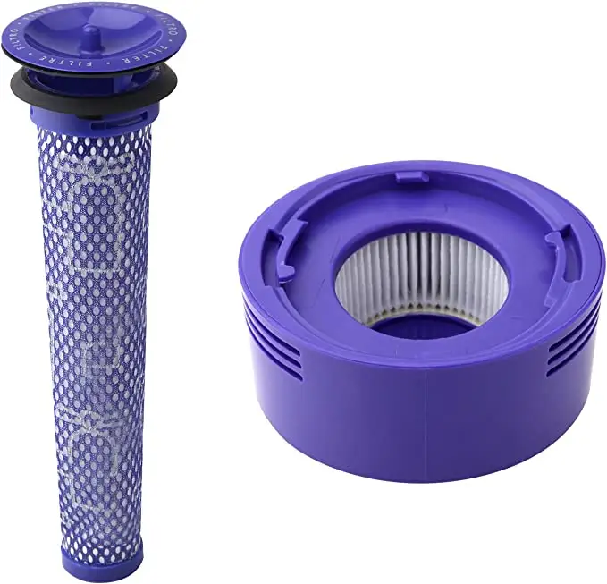 1 Pre Filters & 1 HEPA Post Filters Vacuum Filter Replacement Kit for Dyson V7, V8 Animal and V8 Absolute Cordless Vacuum