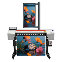 La Mejor Impresora de Gran Formato de 1.6m, Plotter de Inyección de Tinta para Lonas de Vinilo y Banners, Máquina de Impresión Ecosolvente
