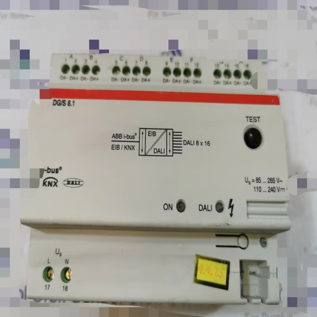 KNX DALI-Gateway 8Fold, DGS 8.1 New Original Industrial Automation PAC PLC Controller -Ready to Ship