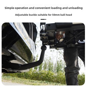 Support de fixation arrière <span class=keywords><strong>pour</strong></span> vélo de route et VTT, <span class=keywords><strong>porte</strong></span>-vélo arrière tout-terrain <span class=keywords><strong>pour</strong></span> SUV - Product Image 4