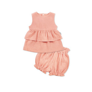 Vêtements d'été pour bébé fille, jupe pour enfants, Design, haut et short, en mousseline, à la mode, nouvelle collection 2020 - Product Image 3