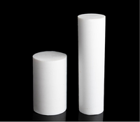 Tiges et tubes en plastique PTFE blanc de haute qualité résistants aux acides et aux alcalis résistants aux hautes températures