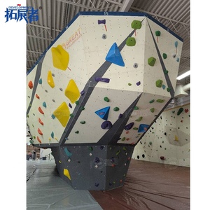 Xây dựng mạnh mẽ trong nhà hòn đảo lớn bouldering <span class=keywords><strong>Rock</strong></span> Leo Tường với CE và RoHS cho leo núi phòng tập thể dục - Product Image 2